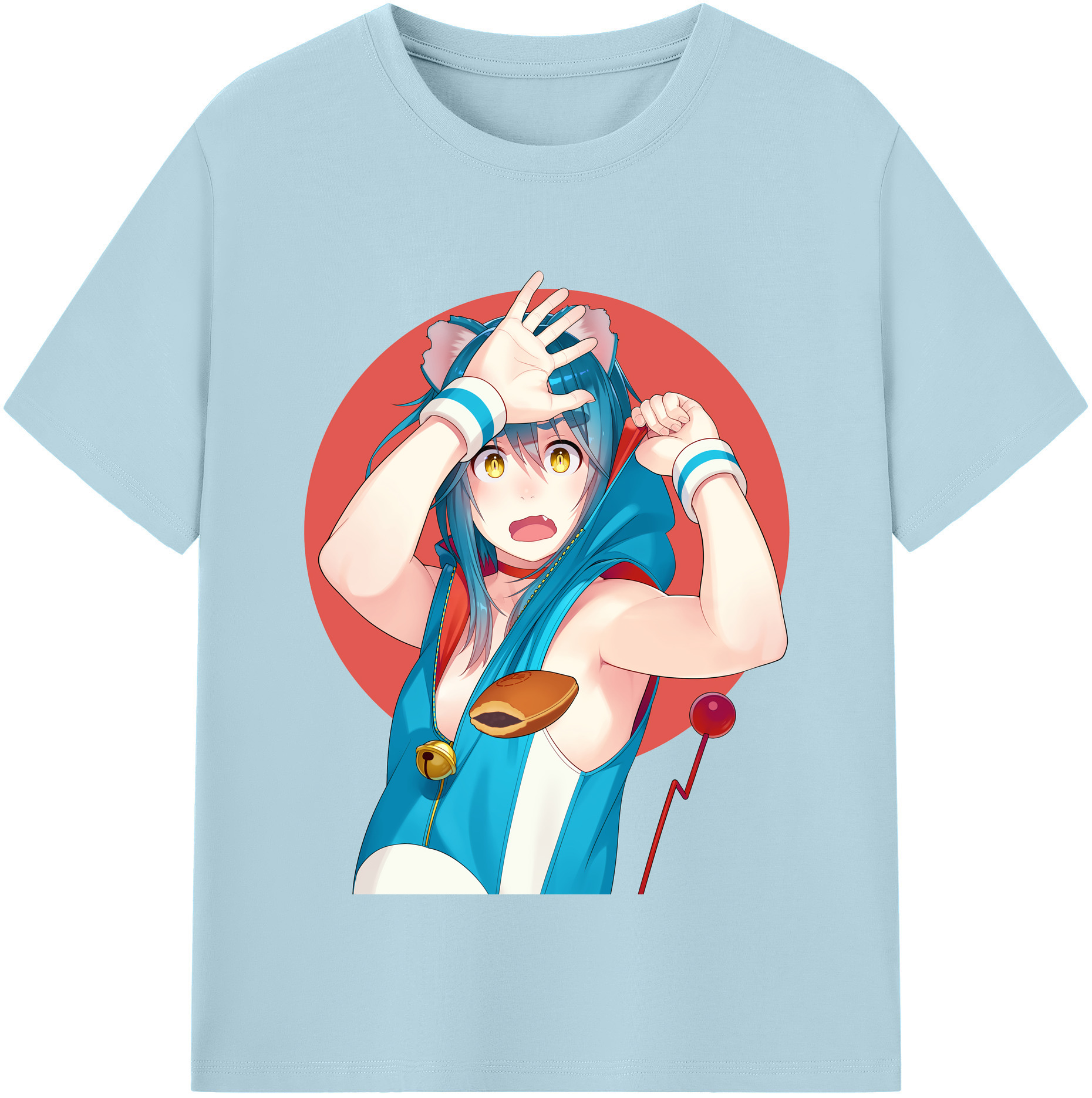 （画像用） ドラえもん Doraemon 綿100％半袖Tシャツ（フロントプリント）